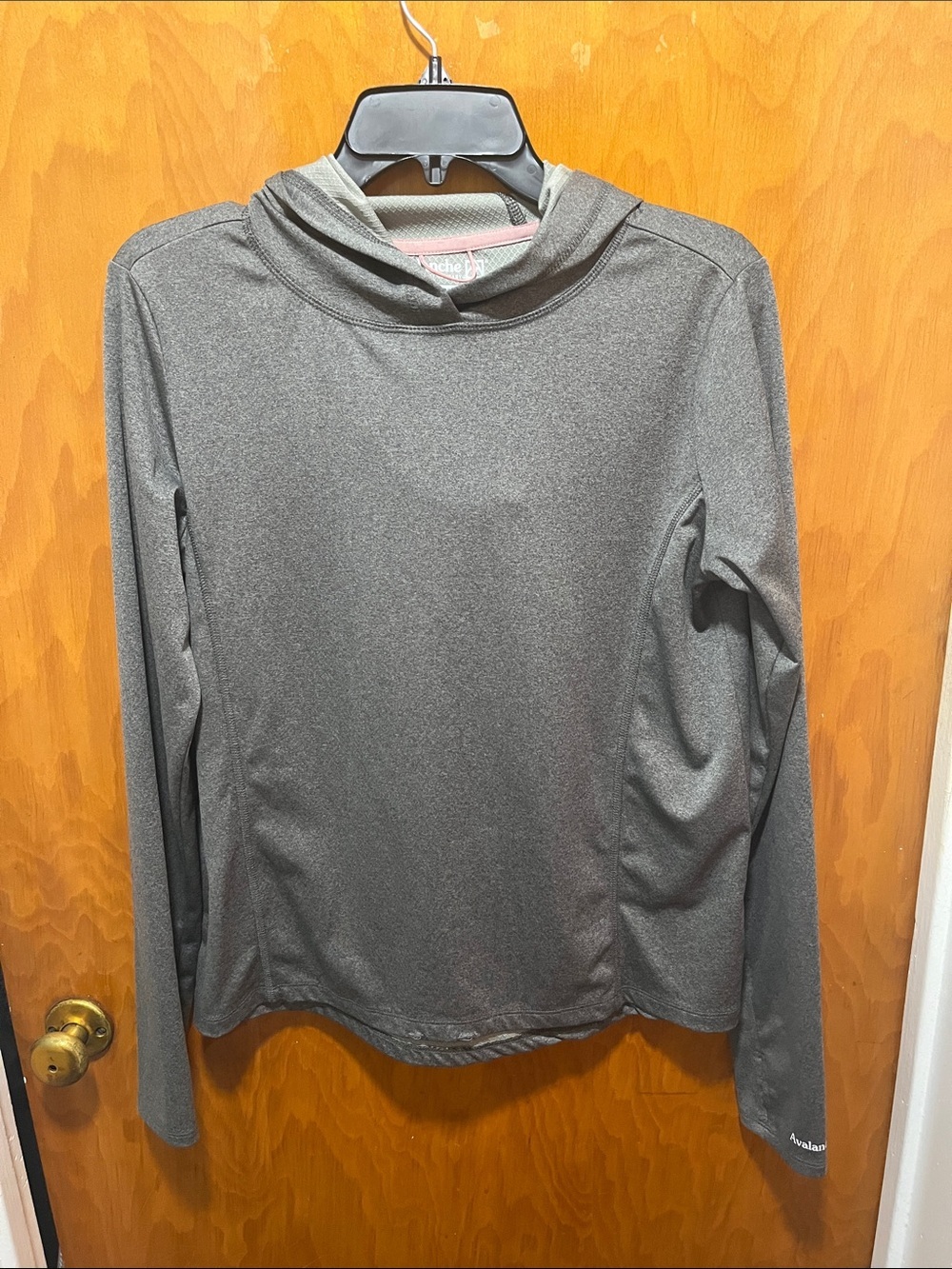 Avalanche Gray Heathered Sweatshirt Hoodie